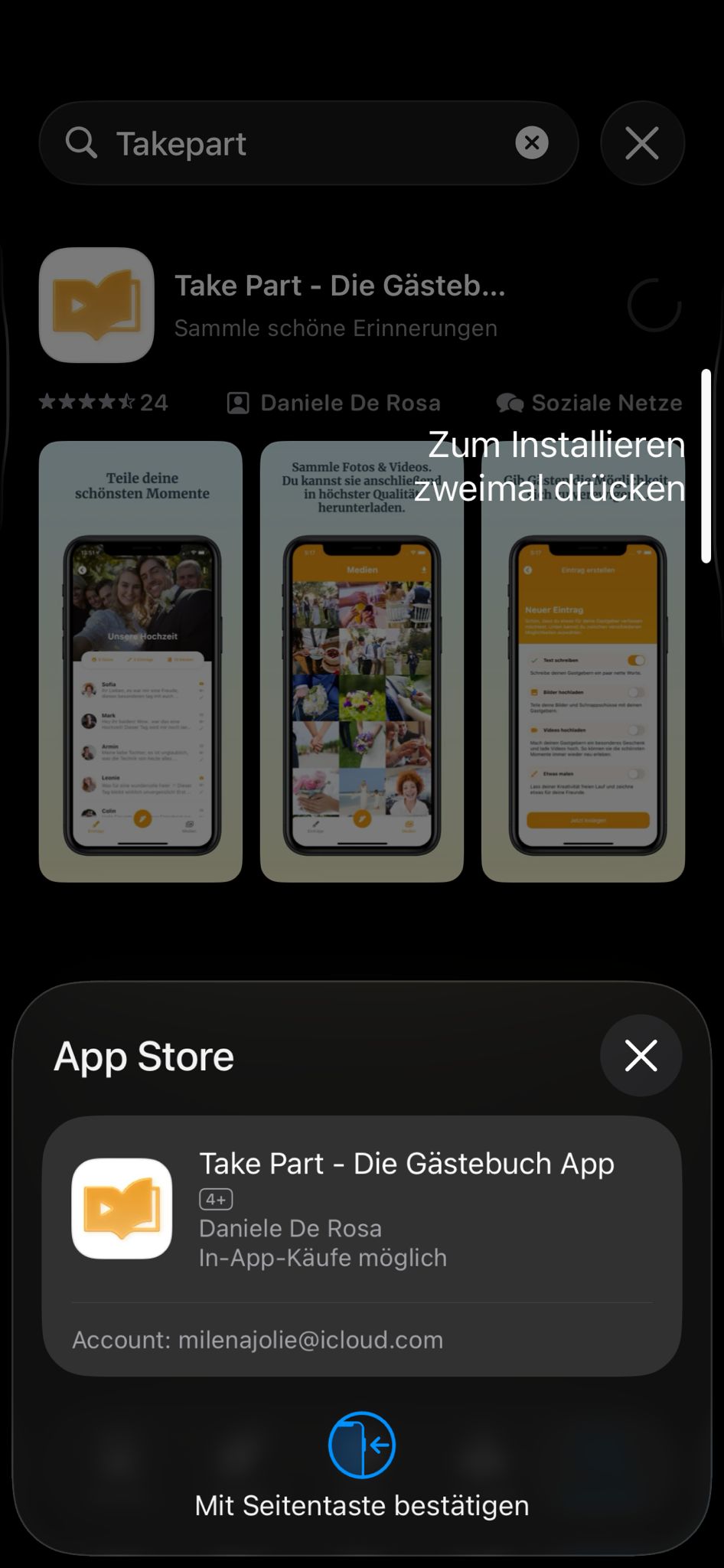 Schritt 2 (ios)